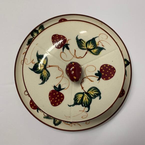 Fred Roberts Company Vintage Jam and Jelly Condiment Server 5 Piece Set - Picture 2 of 11